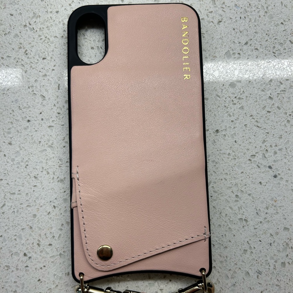 Bandolier light pink iPhone XR case